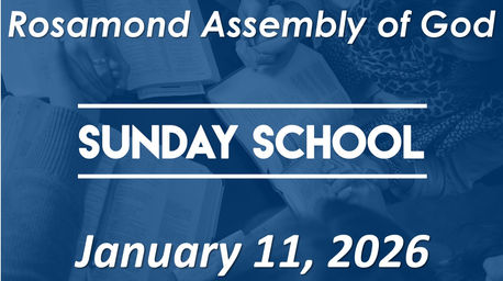 Sunday School 1.11.2026